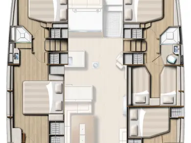 Pronájem Katamarán Bali s licencí