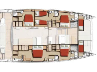 Katamarán k pronájmu v Kaštela za nejlepší cenu