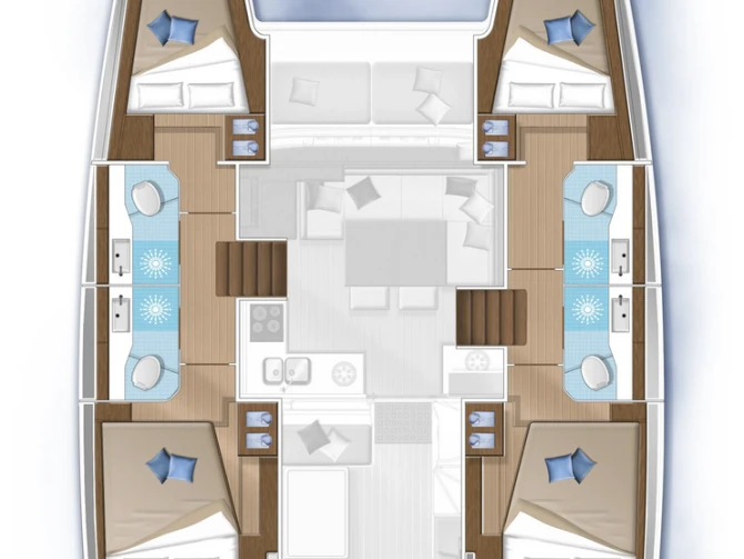 Pronajmout Katamarán se skipperem či ne Lagoon v Tromsø