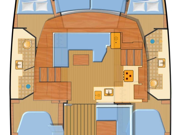 Pronajmout Katamarán se skipperem či ne Fountaine Pajot v Can Pastilla