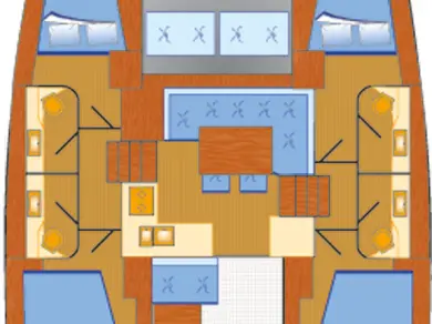 Pronájem jachty v Can Pastilla -Lagoon Lagoon 40 na Samboatu