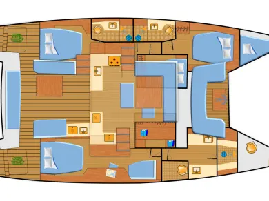 Pronájem Katamarán v Can Pastilla -Lagoon Lagoon 51