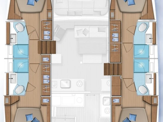 Pronájem lodi Lagoon Lagoon 46 v Piraeus na Samboatu