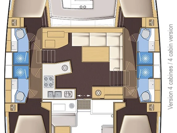 Pronajmout Katamarán se skipperem či ne Lagoon v Zadar