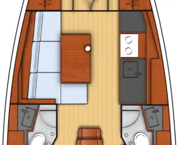 Pronajmout si Bénéteau Oceanis 38.1 v Fethiye