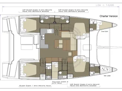 Dufour Dufour Catamarans 48 Sail jednotlivci a charterové společnosti v Pirovac