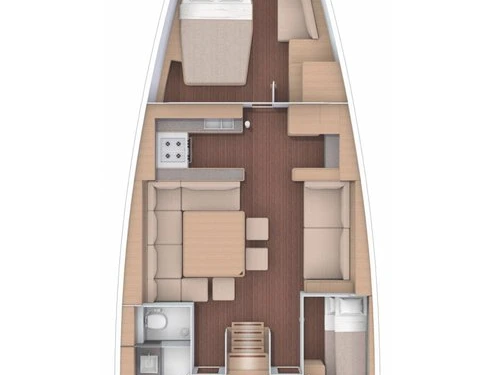 Pronájem jachty v Pirovac -Dufour Dufour 56 Exclusive na Samboatu