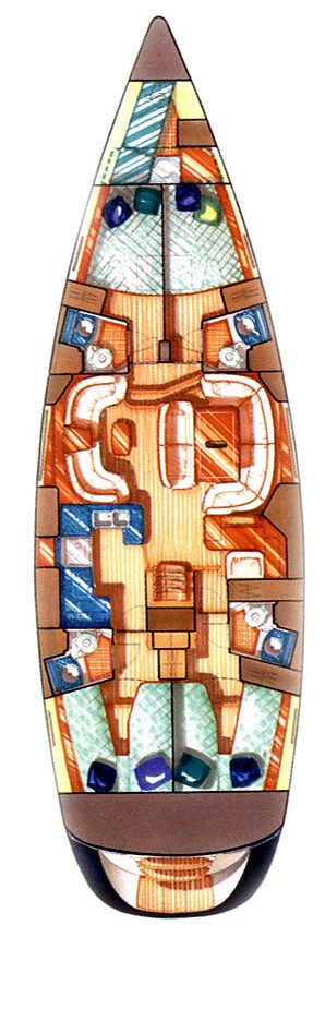 Pronajmout si Jeanneau Sun Odyssey 54 DS v Pirovac