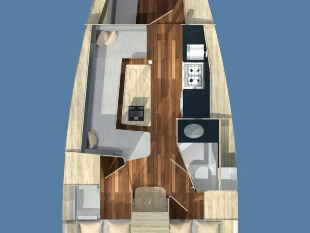 Pronájem lodi Biograd Na Moru lákavé ceny Scandinavia 35