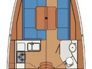 Pronájem Plachetnice v Biograd Na Moru -Cobra Yachts Cobra 38