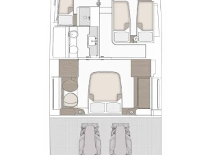 Pronájem jachty v Sukošan -Azimut Azimut Magellano 66 na Samboatu