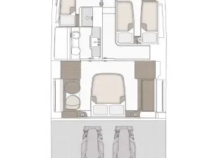 Pronájem jachty v Sukošan -Azimut Azimut Magellano 66 na Samboatu