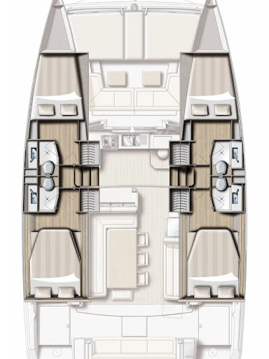 Pronájem lodi Bali Bali 4.1 v Šibenik  na Samboatu