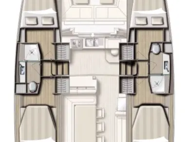 Pronajmout Katamarán se skipperem či ne Bali v Šibenik 