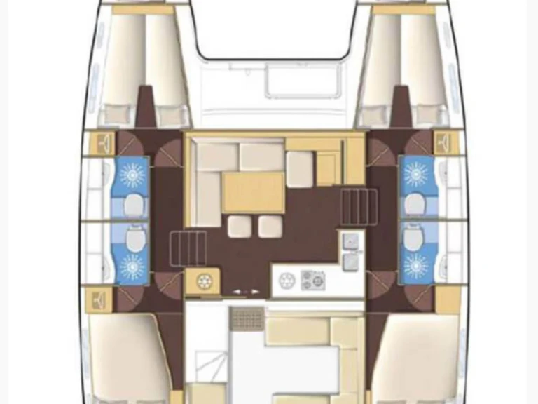 Pronajmout Katamarán se skipperem či ne Lagoon v Fethiye
