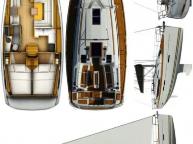 Pronájem jachty v Gouvia -Jeanneau Sun Odyssey 409 na Samboatu
