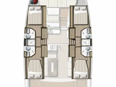 Pronájem lodi Pirovac lákavé ceny Bali 4.2