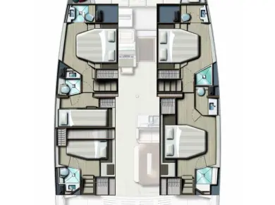 Pronájem lodi Fethiye lákavé ceny Bali 4.8