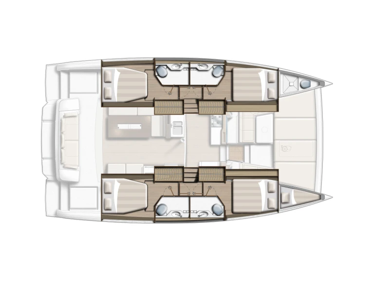 Pronájem jachty v Pirovac -Bali Bali 4.2 na Samboatu