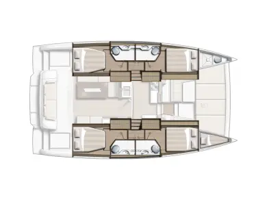 Pronájem lodi Pirovac lákavé ceny Bali 4.2