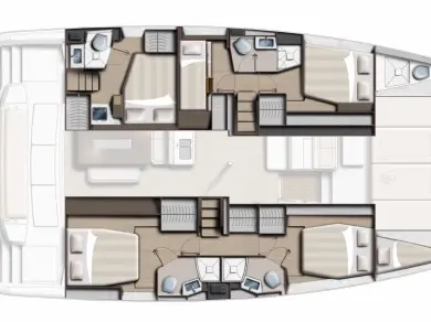 Pronajmout Katamarán se skipperem či ne Bali v Pirovac