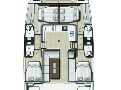 Bali Bali Catspace Voile jednotlivci a charterové společnosti v Pirovac