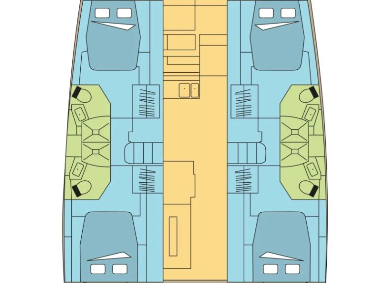 Katamarán k pronájmu v Parham Town za nejlepší cenu