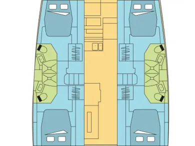 Katamarán k pronájmu v Parham Town za nejlepší cenu
