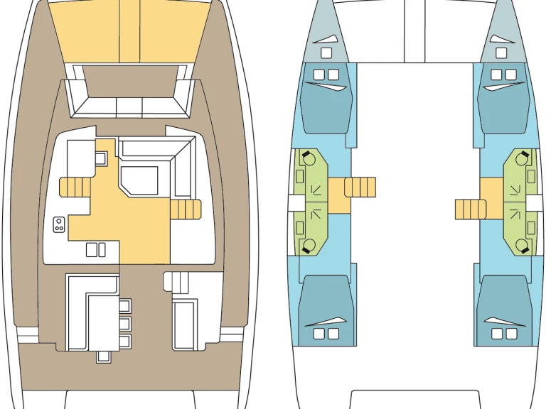 Pronajmout Katamarán se skipperem či ne Bali v Le Marin