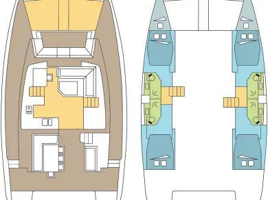 Pronajmout Katamarán se skipperem či ne Bali v Le Marin