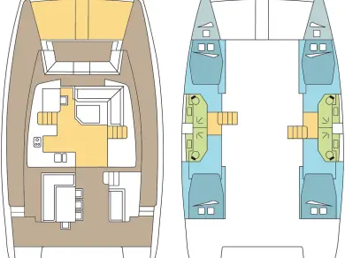 Pronájem Katamarán Bali s licencí