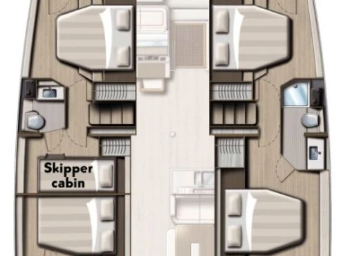 Pronájem lodi Parham Town lákavé ceny Bali 4.8