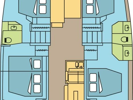 Pronájem Katamarán v Pozzuoli -Bali Bali 4.8