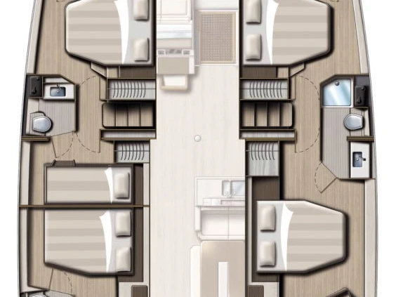 Bali Bali 4.8 jednotlivci a charterové společnosti v Donji Seget