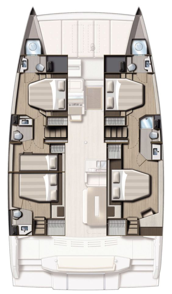 Bali Bali 4.8 jednotlivci a charterové společnosti v Donji Seget