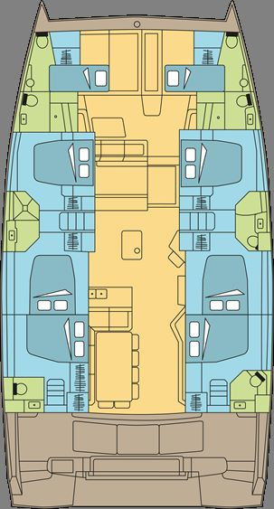 Pronájem lodi Raiatea Island lákavé ceny Bali 5.4