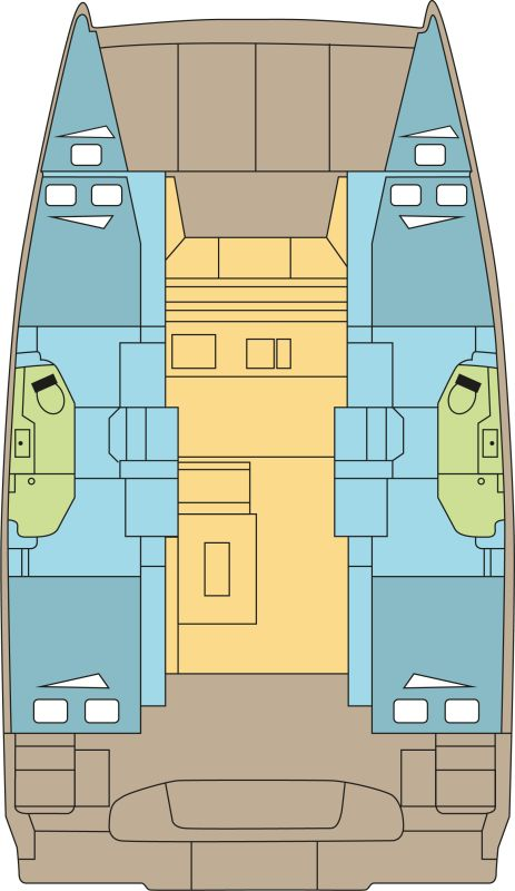 Bali Bali Catsmart jednotlivci a charterové společnosti v Le Marin