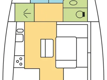 Pronajmout si Bavaria Cruiser 46 v Zaton