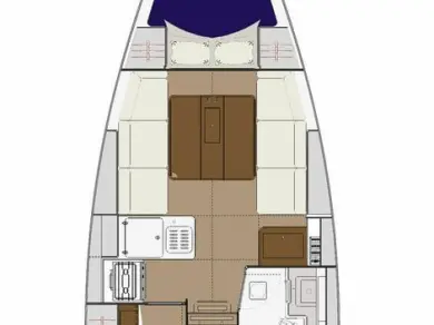 Pronájem Plachetnice v Zaton -Dufour Dufour 310