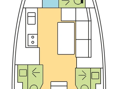 Pronájem Plachetnice Dufour s licencí