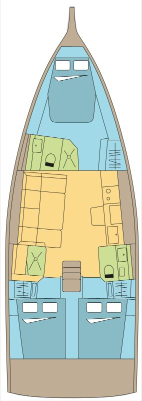 Pronájem lodi Jolly Harbour lákavé ceny Dufour 41