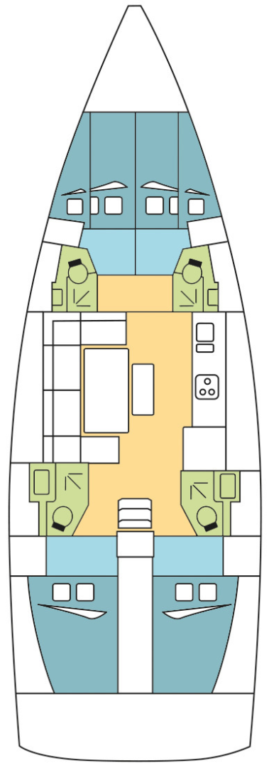 Pronajmout si Dufour Dufour 460 Grand Large v Saint Thomas