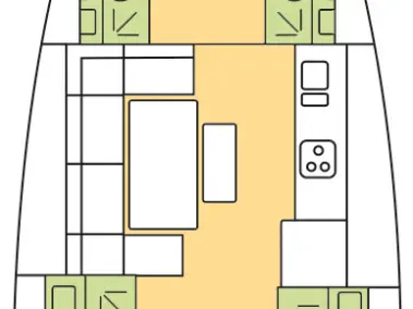 Pronajmout si Dufour Dufour 460 Grand Large v Saint Thomas