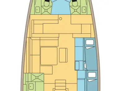 Pronájem jachty v Alimos -Dufour Dufour 530 na Samboatu