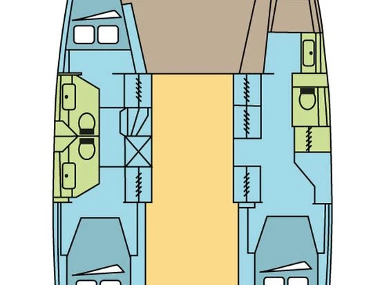 Katamarán k pronájmu v Parham Town za nejlepší cenu