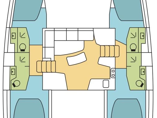 Pronájem lodi Lagoon Lagoon 42 v Olbia na Samboatu