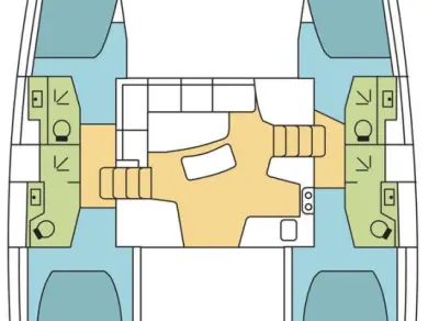 Pronájem lodi Pozzuoli lákavé ceny Lagoon 42