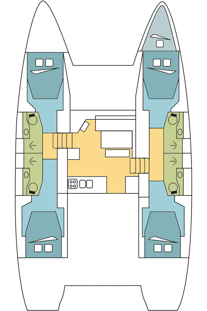 Pronájem lodi Lagoon Lagoon 46 v Nassau na Samboatu
