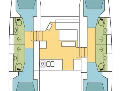 Pronajmout Katamarán se skipperem či ne Lagoon v Saint George's