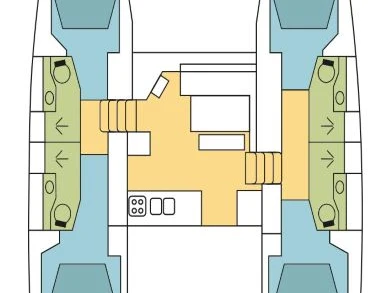 Katamarán k pronájmu v Parham Town za nejlepší cenu